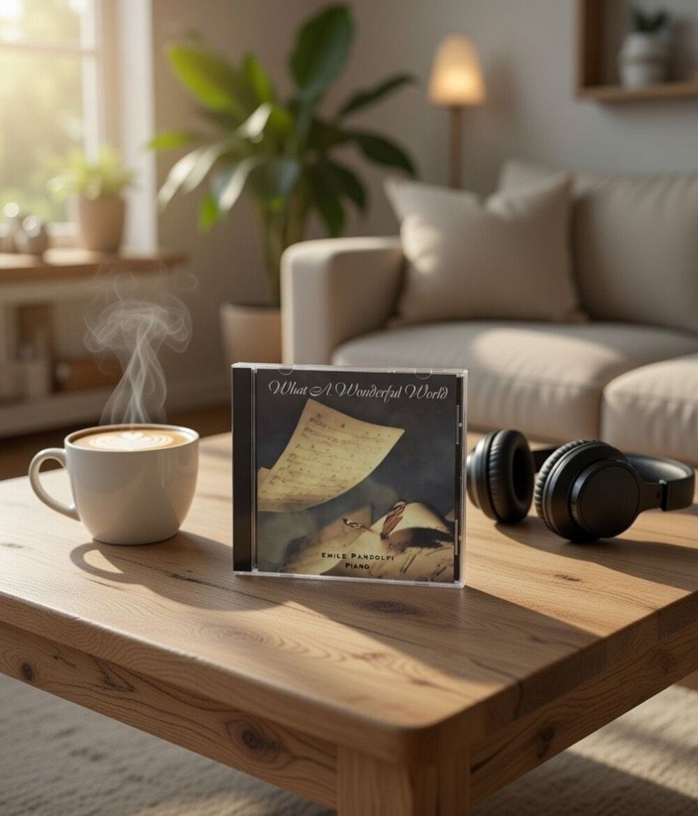 Emile Pandolfi : What a Wonderful World  CD. New/ Sealed.